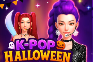 Spooky K-Pop Style Showdown - HTML5 Game Thumbnail